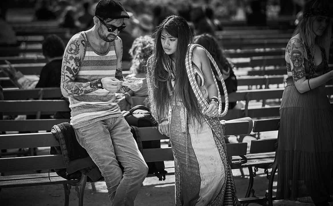 People in Golden Gate Park