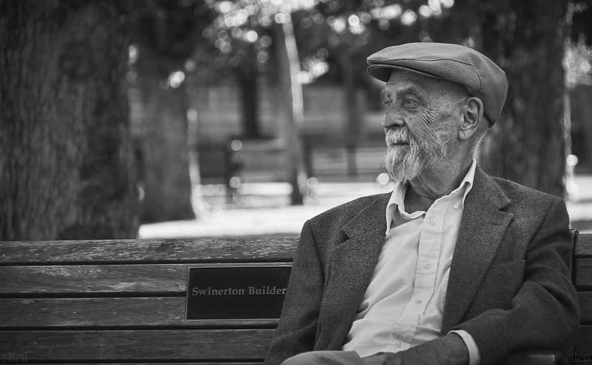 Man on Bench